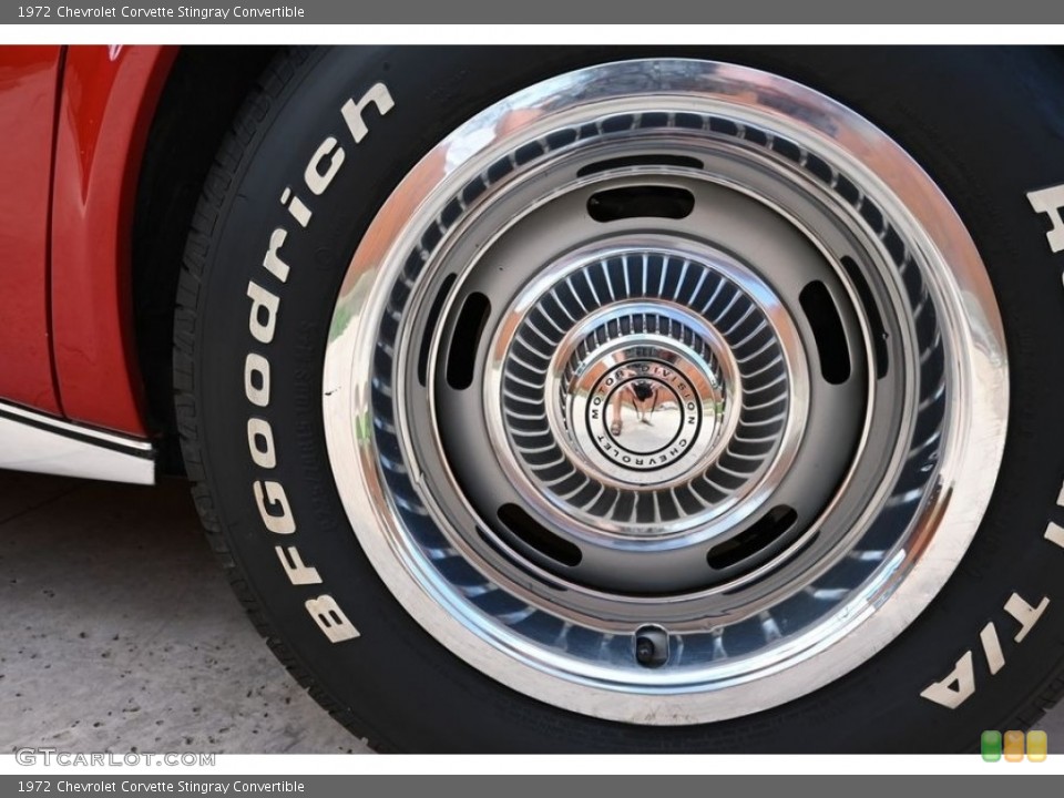 1972 Chevrolet Corvette Wheels and Tires