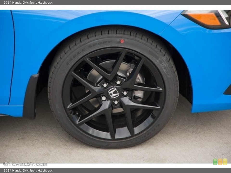 2024 Honda Civic Sport Hatchback Wheel and Tire Photo #146517545