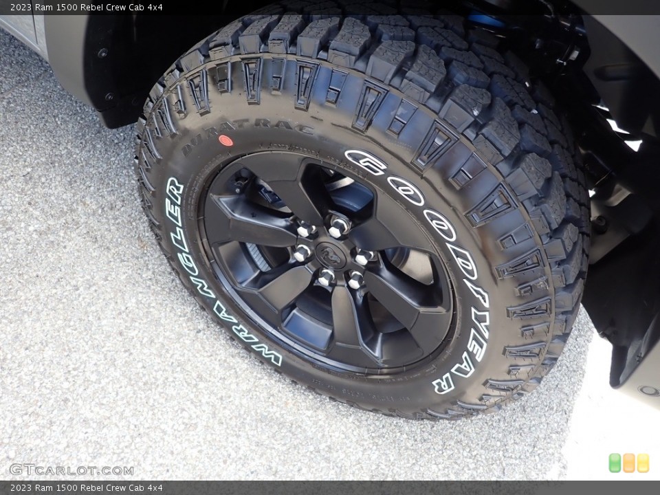 2023 Ram 1500 Rebel Crew Cab 4x4 Wheel and Tire Photo #146519938