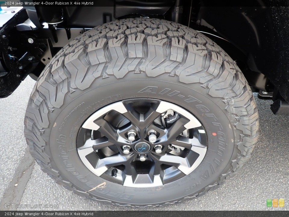 2024 Jeep Wrangler 4-Door Rubicon X 4xe Hybrid Wheel and Tire Photo #146521961