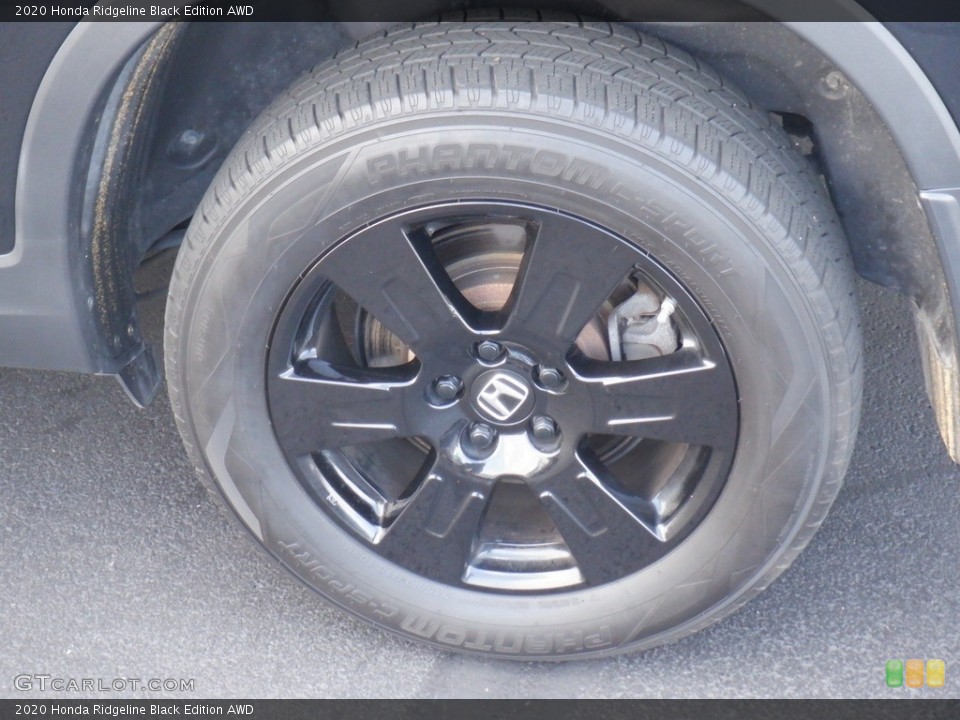 2020 Honda Ridgeline Black Edition AWD Wheel and Tire Photo #146523642