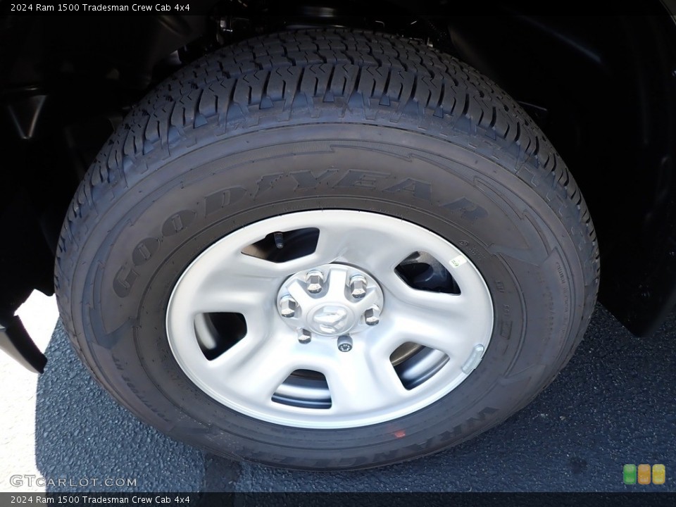 2024 Ram 1500 Tradesman Crew Cab 4x4 Wheel and Tire Photo #146523673