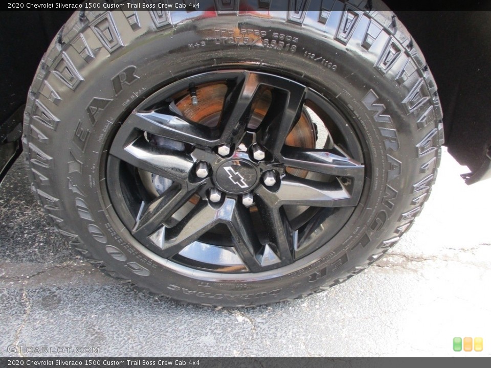 2020 Chevrolet Silverado 1500 Custom Trail Boss Crew Cab 4x4 Wheel and Tire Photo #146527013