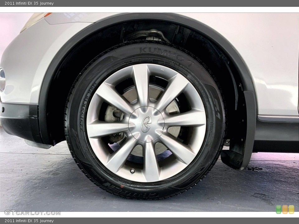 2011 Infiniti EX 35 Journey Wheel and Tire Photo #146535598