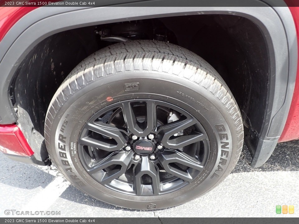 2023 GMC Sierra 1500 Elevation Double Cab 4x4 Wheel and Tire Photo #146539562