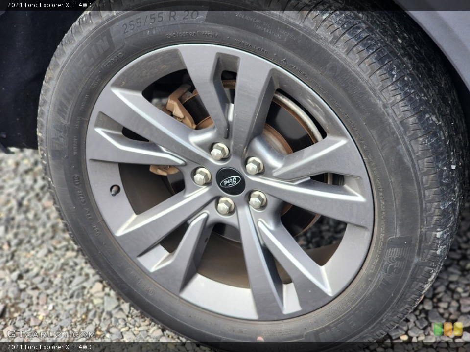 2021 Ford Explorer XLT 4WD Wheel and Tire Photo #146539951
