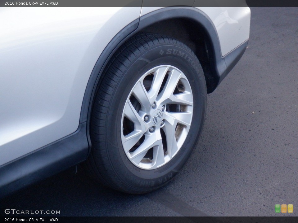 2016 Honda CR-V EX-L AWD Wheel and Tire Photo #146540548