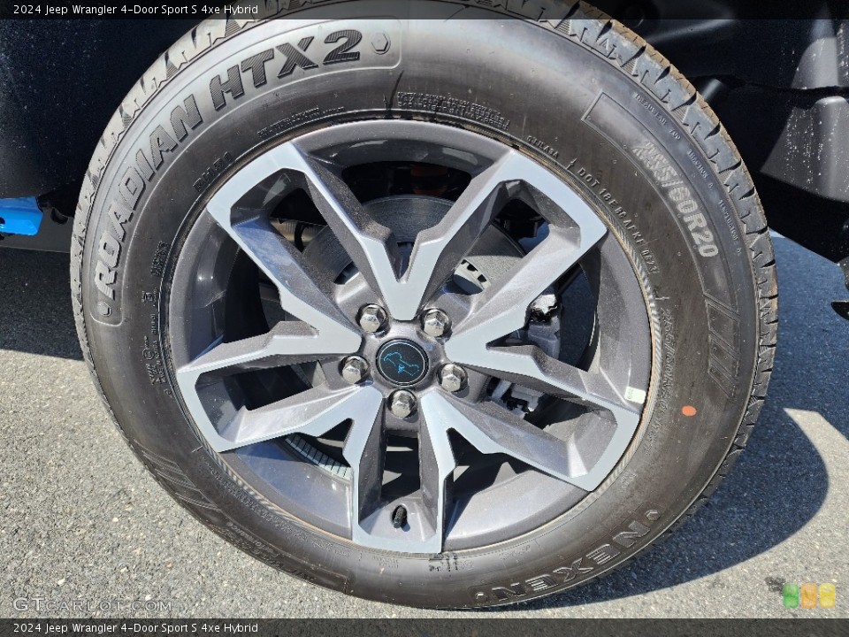 2024 Jeep Wrangler 4-Door Sport S 4xe Hybrid Wheel and Tire Photo #146540997