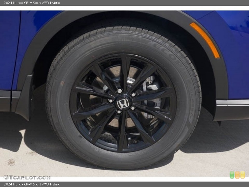 2024 Honda CR-V Sport AWD Hybrid Wheel and Tire Photo #146542765