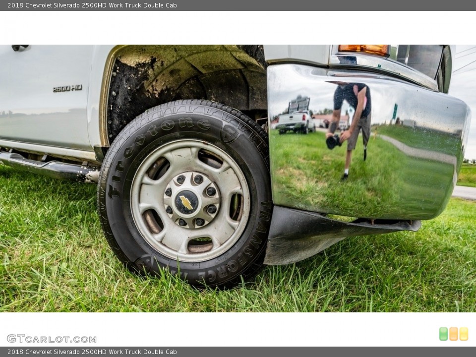 2018 Chevrolet Silverado 2500HD Work Truck Double Cab Wheel and Tire Photo #146542873
