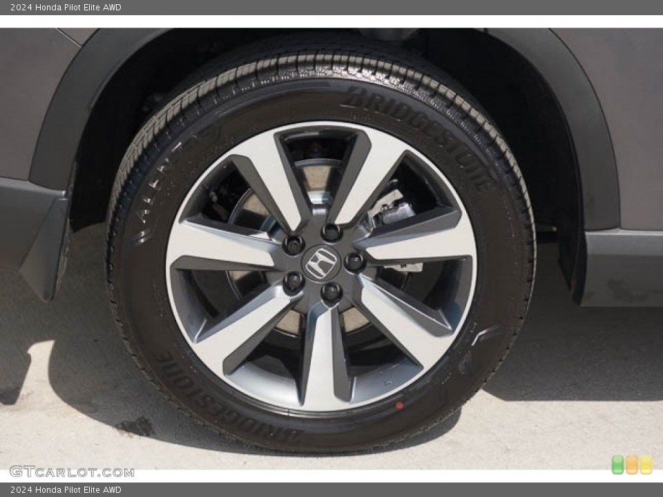 2024 Honda Pilot Elite AWD Wheel and Tire Photo #146544667