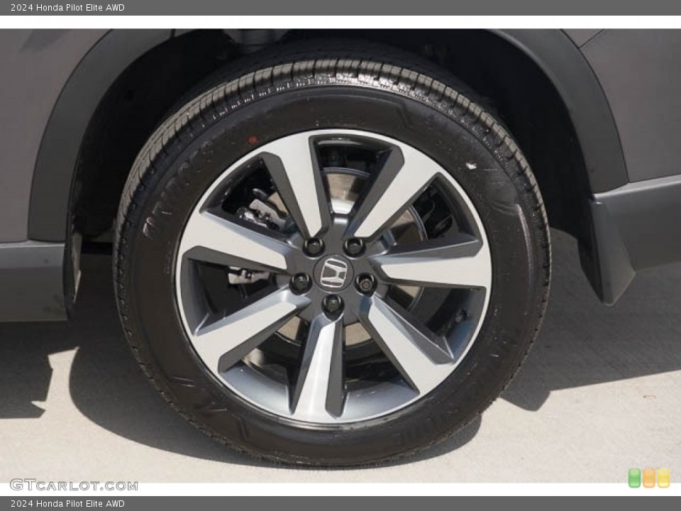 2024 Honda Pilot Elite AWD Wheel and Tire Photo #146544679