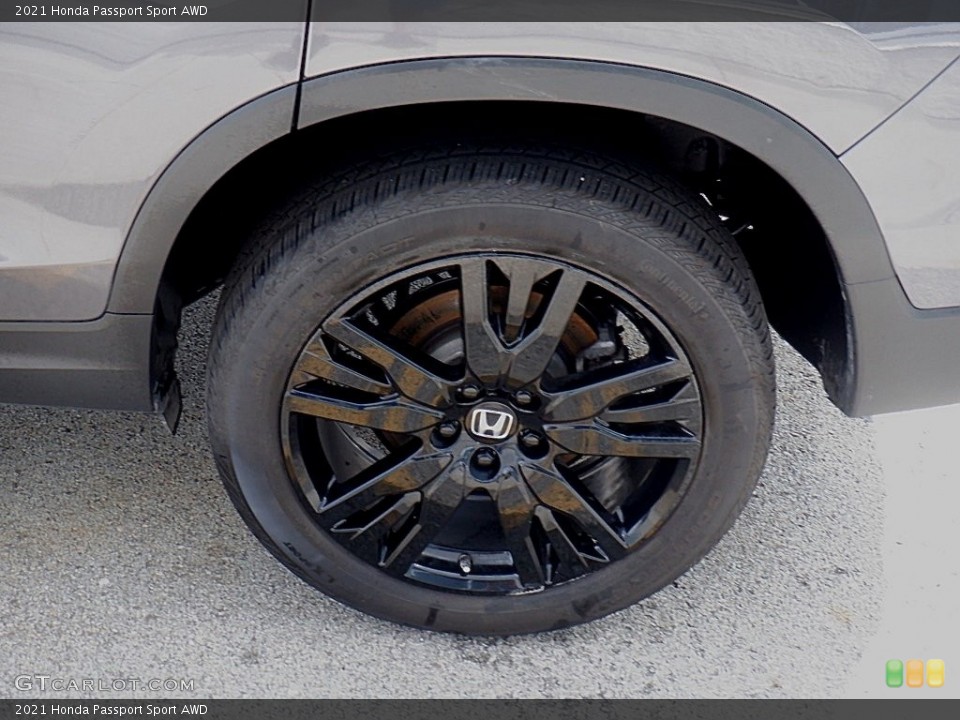 2021 Honda Passport Sport AWD Wheel and Tire Photo #146547681