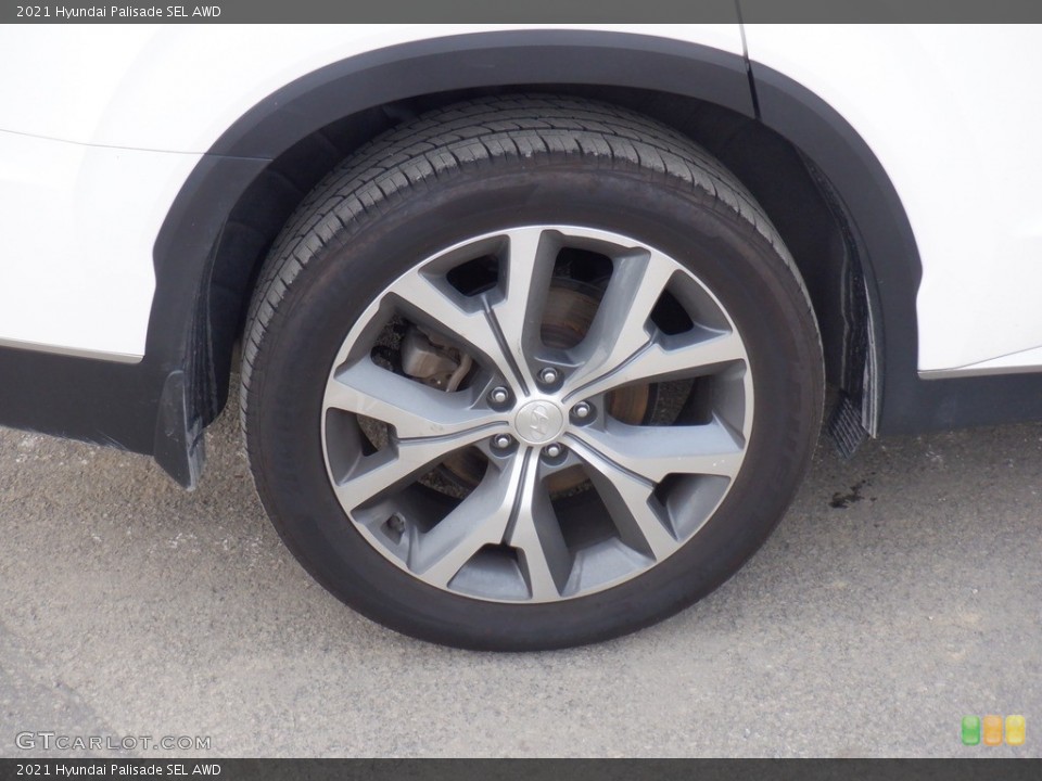 2021 Hyundai Palisade SEL AWD Wheel and Tire Photo #146548209