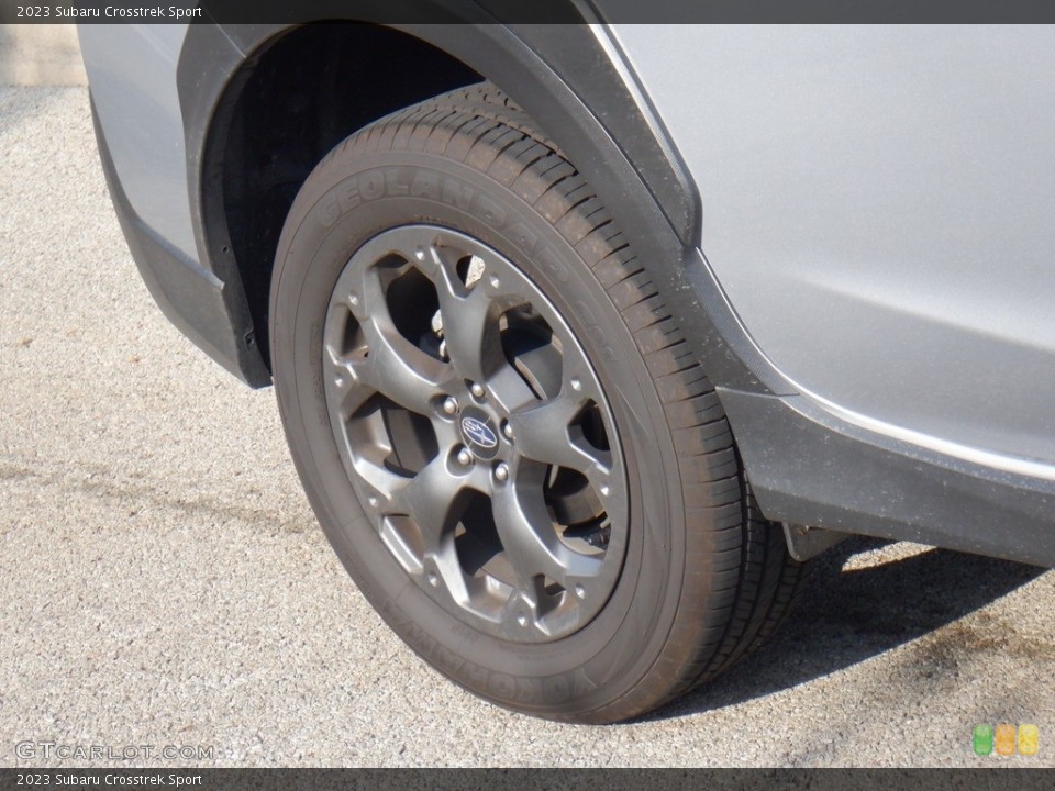 2023 Subaru Crosstrek Sport Wheel and Tire Photo #146549358