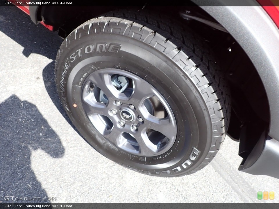 2023 Ford Bronco Big Bend 4X4 4-Door Wheel and Tire Photo #146551987