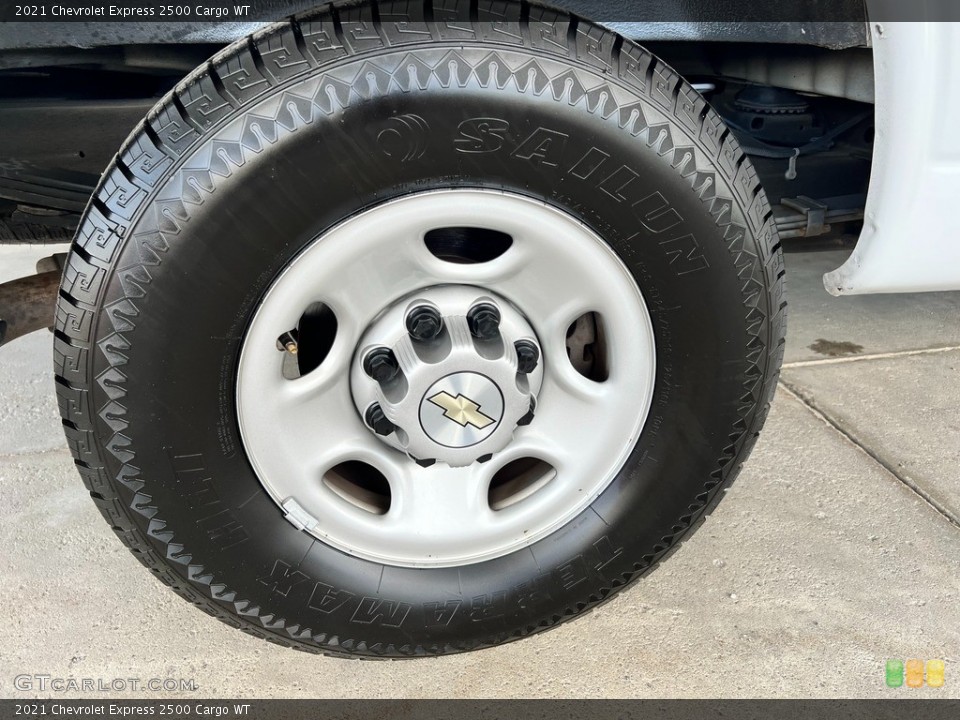 2021 Chevrolet Express Wheels and Tires