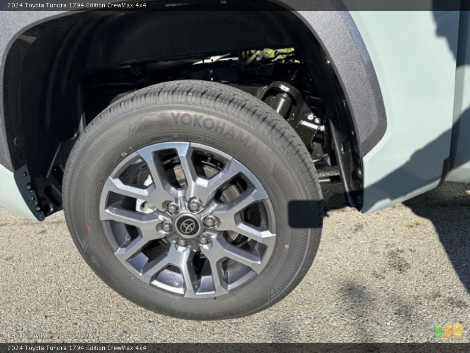 2024 Toyota Tundra 1794 Edition CrewMax 4x4 Wheel and Tire Photo #146555321