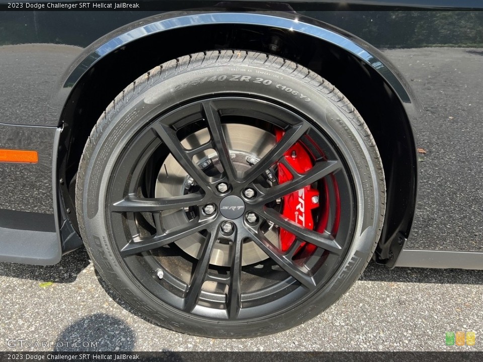 2023 Dodge Challenger SRT Hellcat JailBreak Wheel and Tire Photo #146557751