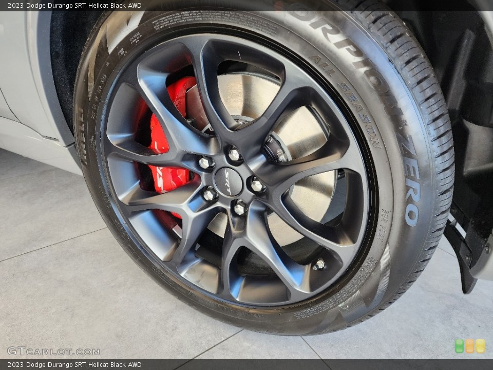 2023 Dodge Durango SRT Hellcat Black AWD Wheel and Tire Photo #146560933
