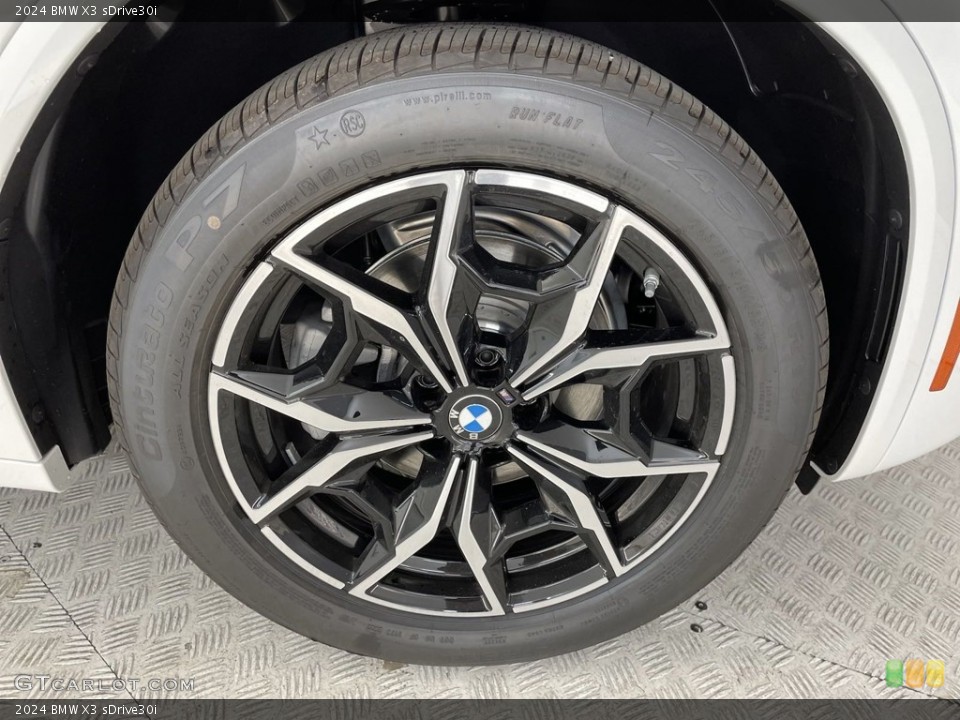 2024 BMW X3 sDrive30i Wheel and Tire Photo #146560943