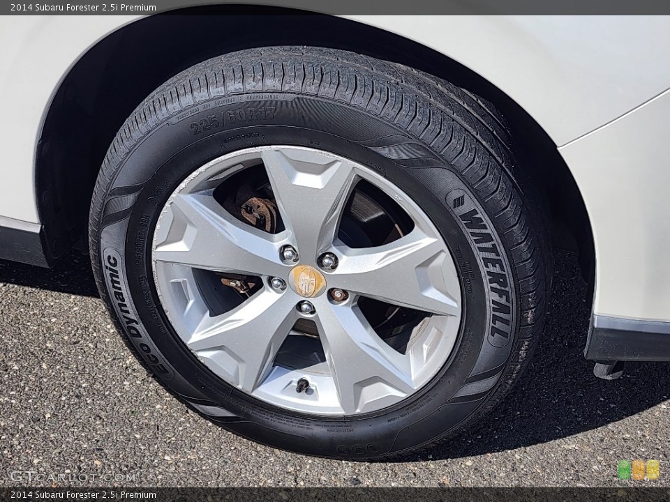 2014 Subaru Forester 2.5i Premium Wheel and Tire Photo #146561091