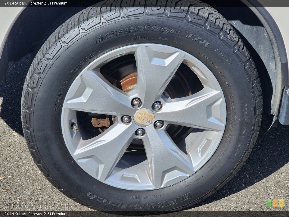 2014 Subaru Forester 2.5i Premium Wheel and Tire Photo #146561352
