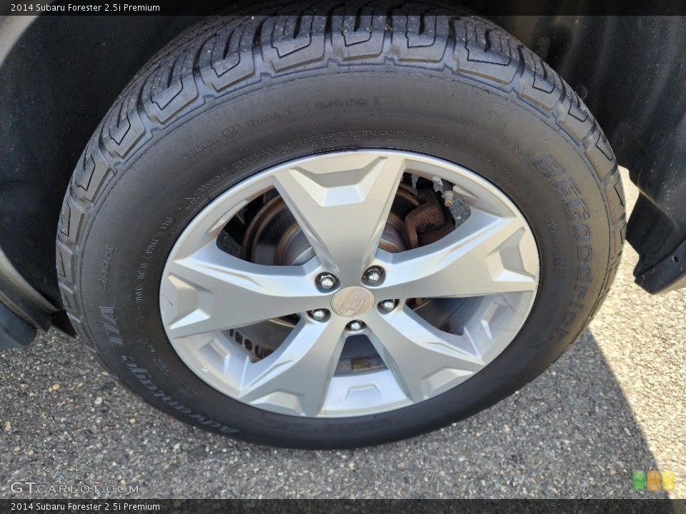 2014 Subaru Forester 2.5i Premium Wheel and Tire Photo #146561428