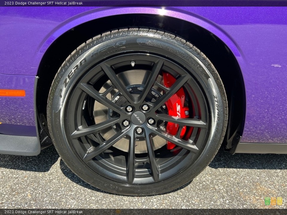 2023 Dodge Challenger SRT Hellcat JailBreak Wheel and Tire Photo #146562801