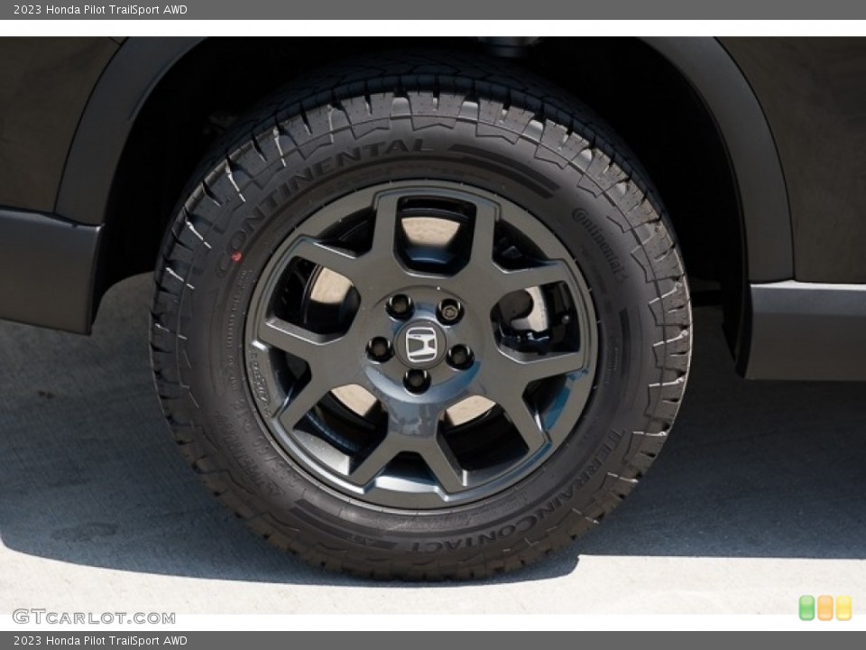 2023 Honda Pilot TrailSport AWD Wheel and Tire Photo #146563368