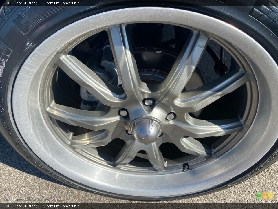 2014 Ford Mustang Custom Wheel and Tire Photo #146564091