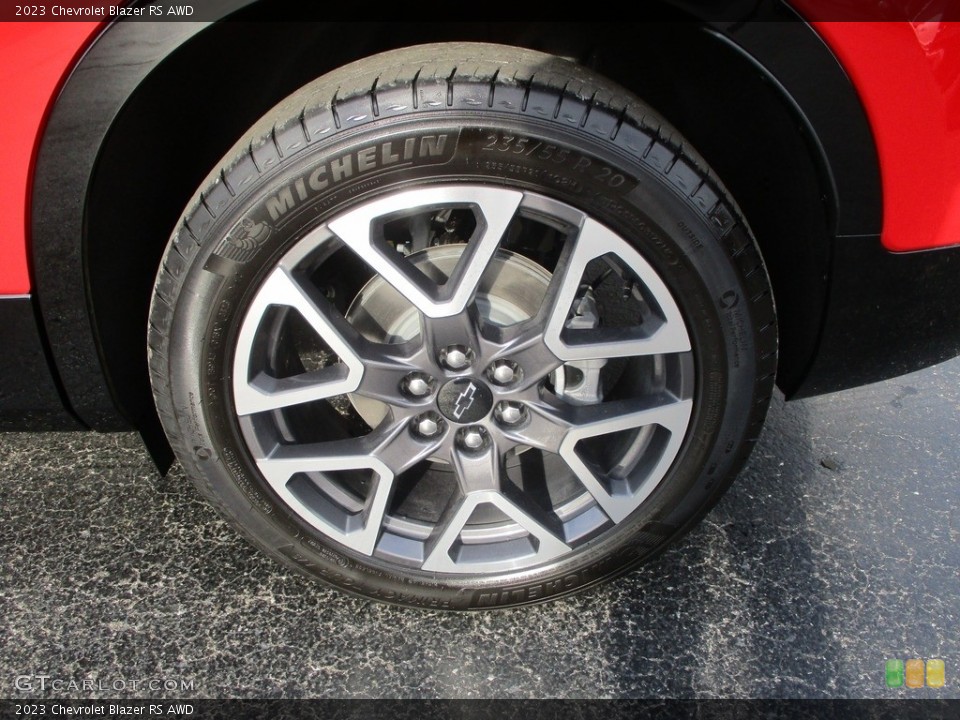 2023 Chevrolet Blazer RS AWD Wheel and Tire Photo #146564808