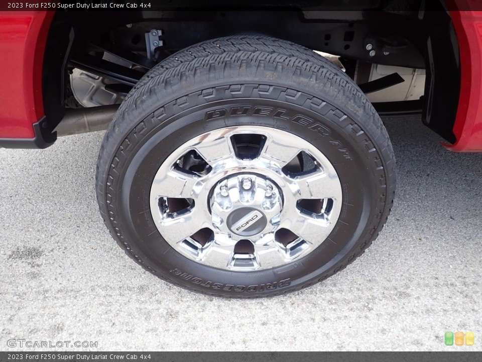 2023 Ford F250 Super Duty Lariat Crew Cab 4x4 Wheel and Tire Photo #146568066