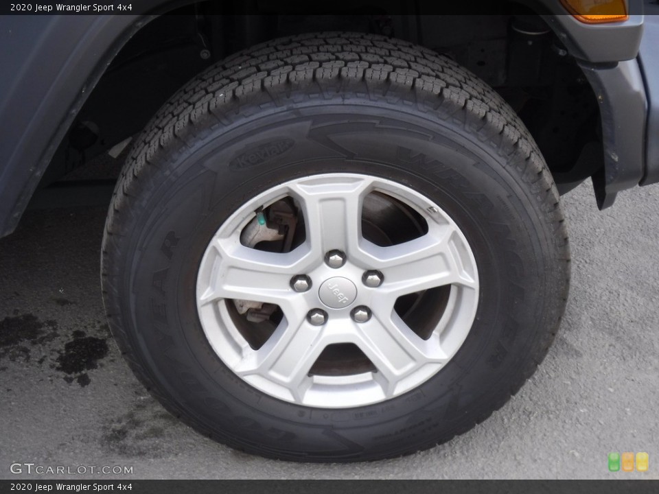 2020 Jeep Wrangler Sport 4x4 Wheel and Tire Photo #146571560