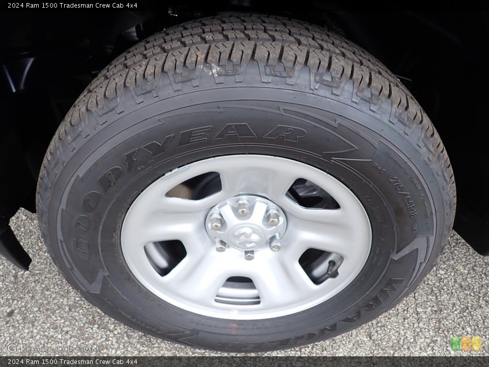 2024 Ram 1500 Tradesman Crew Cab 4x4 Wheel and Tire Photo #146574179