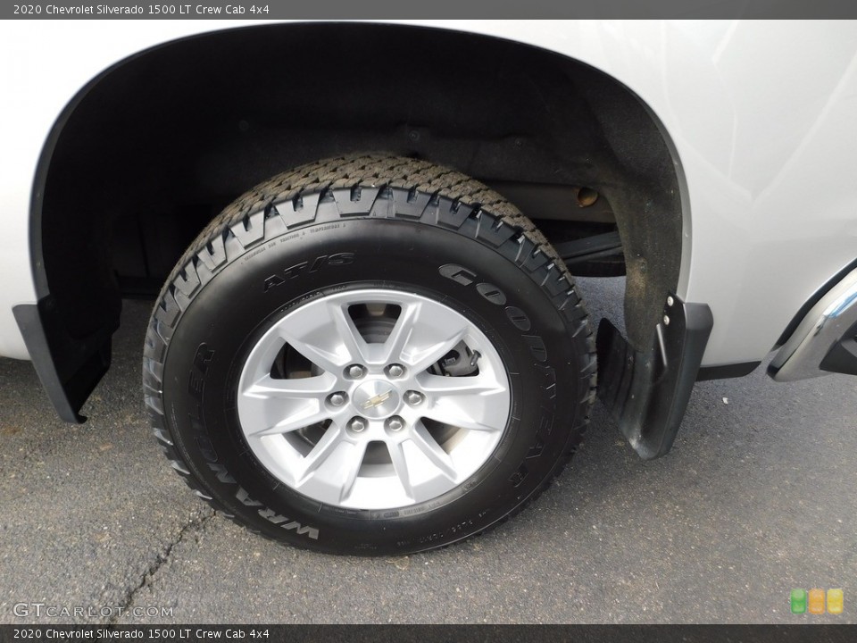 2020 Chevrolet Silverado 1500 LT Crew Cab 4x4 Wheel and Tire Photo #146574657