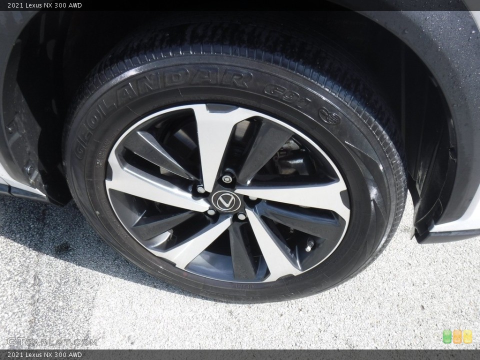 2021 Lexus NX 300 AWD Wheel and Tire Photo #146576531