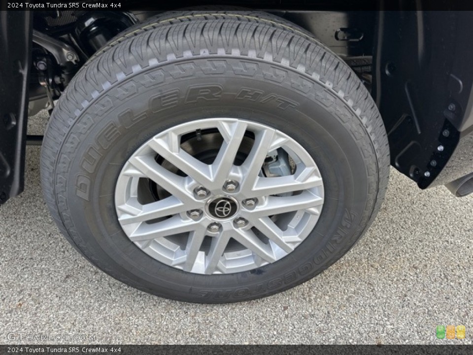 2024 Toyota Tundra SR5 CrewMax 4x4 Wheel and Tire Photo #146579614