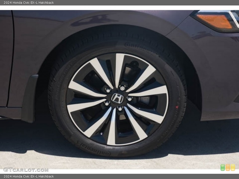 2024 Honda Civic EX-L Hatchback Wheel and Tire Photo #146581866