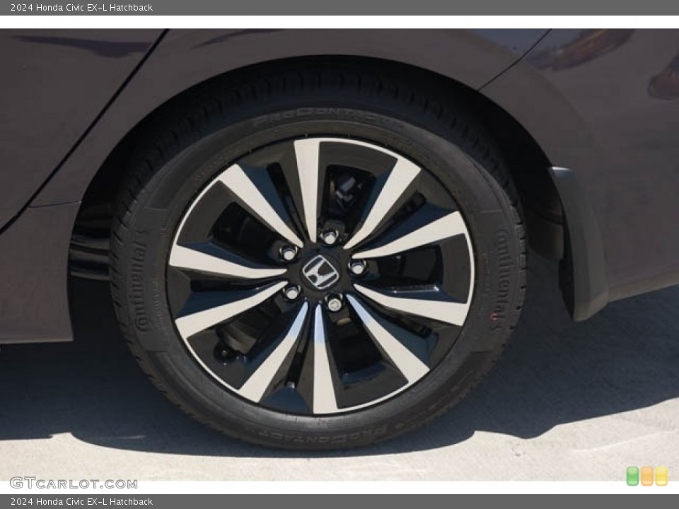 2024 Honda Civic EX-L Hatchback Wheel and Tire Photo #146581890