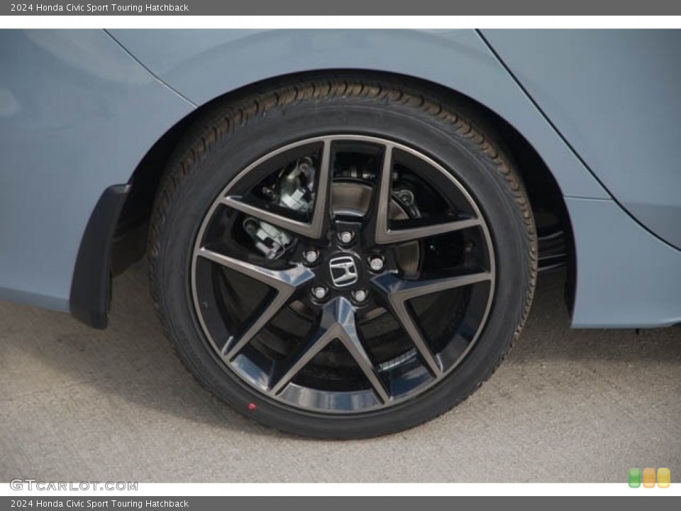 2024 Honda Civic Sport Touring Hatchback Wheel and Tire Photo #146582756