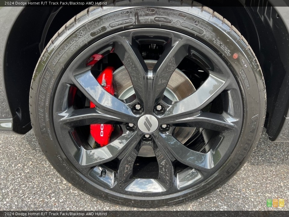 2024 Dodge Hornet R/T Track Pack/Blacktop AWD Hybrid Wheel and Tire Photo #146583954