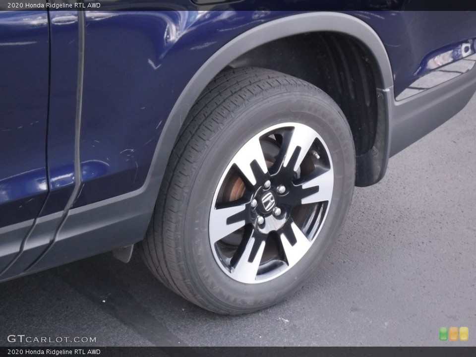 2020 Honda Ridgeline RTL AWD Wheel and Tire Photo #146585291