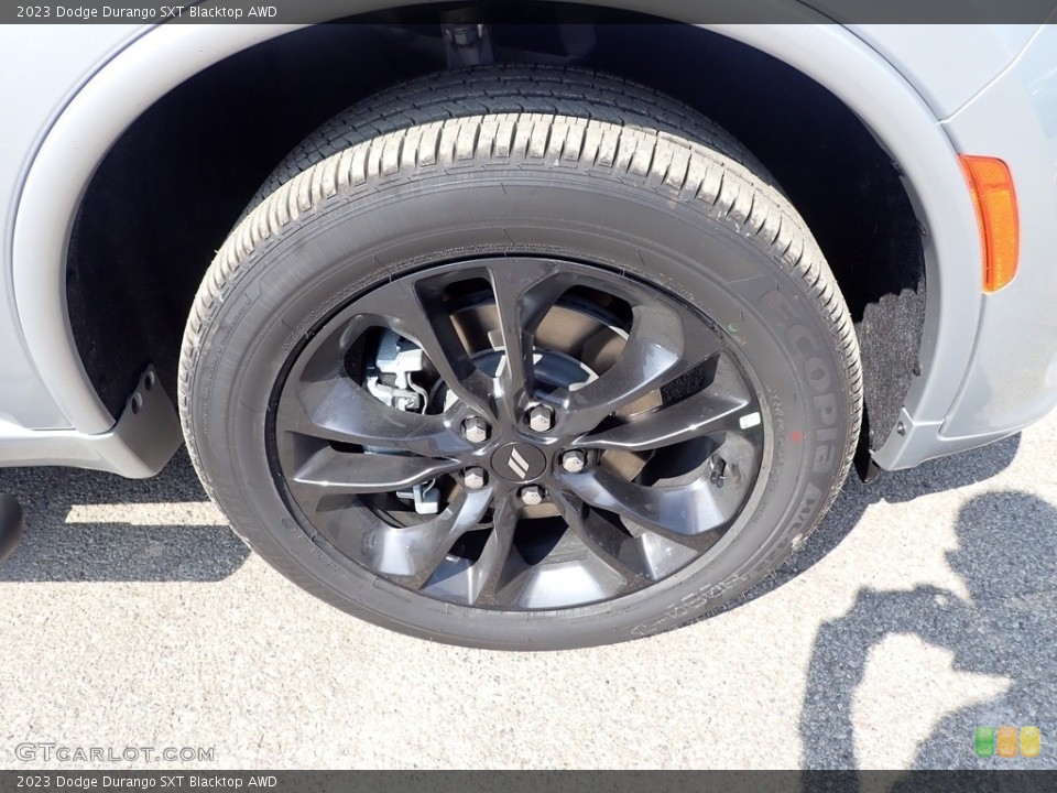2023 Dodge Durango SXT Blacktop AWD Wheel and Tire Photo #146587930