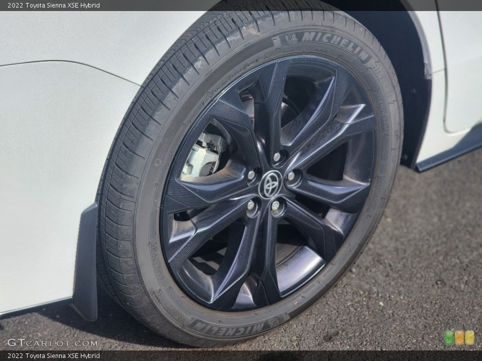 2022 Toyota Sienna XSE Hybrid Wheel and Tire Photo #146589892