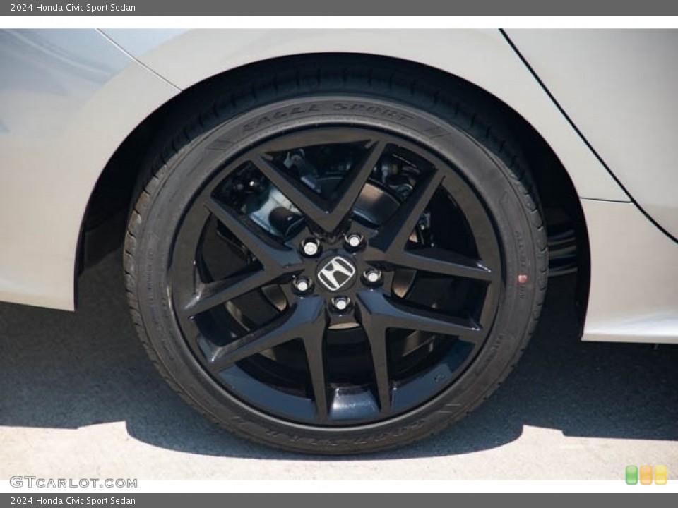 2024 Honda Civic Sport Sedan Wheel and Tire Photo #146592197