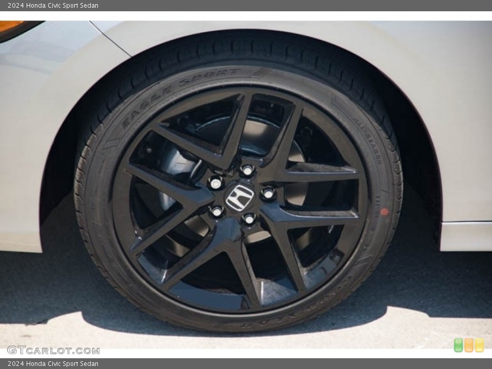 2024 Honda Civic Sport Sedan Wheel and Tire Photo #146592222