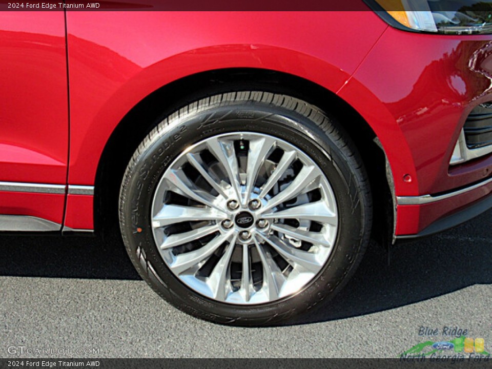 2024 Ford Edge Titanium AWD Wheel and Tire Photo #146592263