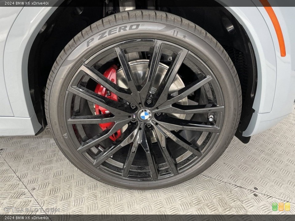 2024 BMW X6 xDrive40i Wheel and Tire Photo #146597485