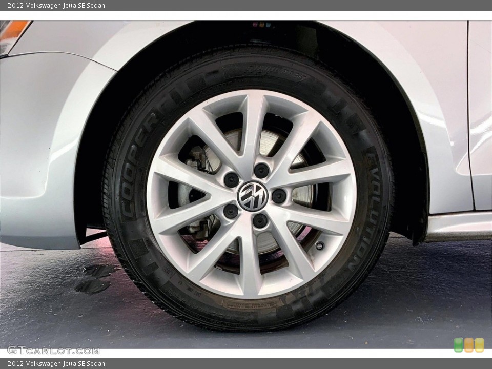 2012 Volkswagen Jetta SE Sedan Wheel and Tire Photo #146599682